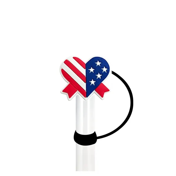 Independence Day SILICONE STRAW TOPPER - Independence Day SILICONE STRAW TOPPER - Image 2 of 6