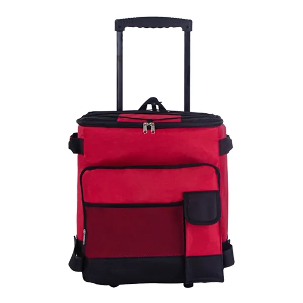 43L Insulated Cart Rolling Cooler - 43L Insulated Cart Rolling Cooler - Image 1 of 4
