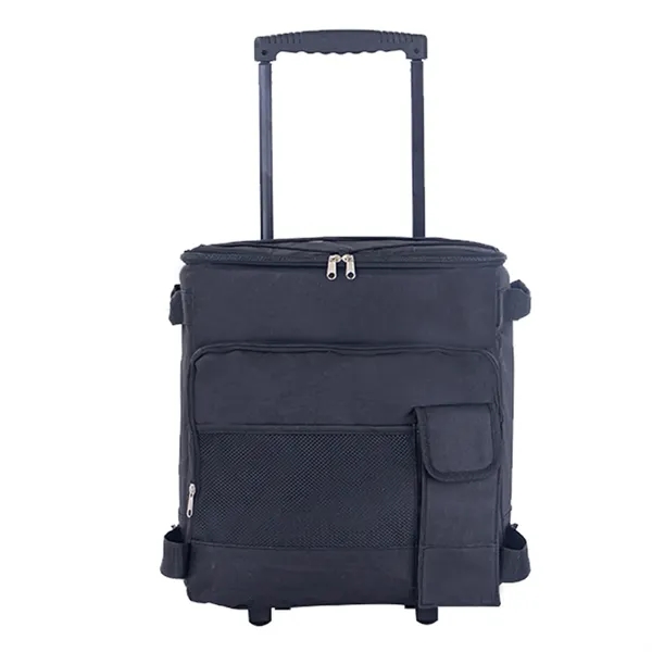 43L Insulated Cart Rolling Cooler - 43L Insulated Cart Rolling Cooler - Image 2 of 4