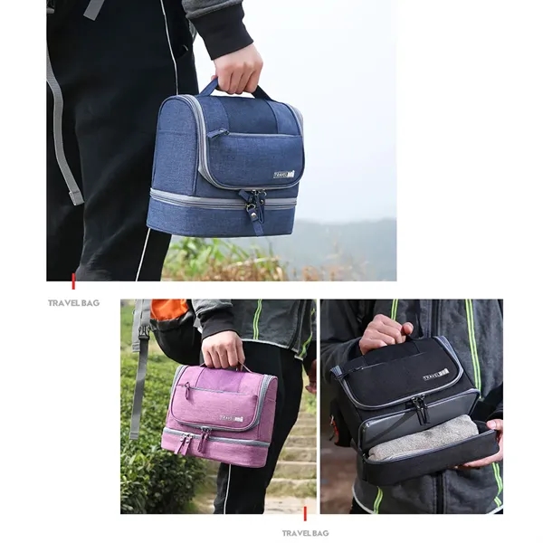 Portable Travel Wash Makeup Outdoor Business Toiletry Bags - Portable Travel Wash Makeup Outdoor Business Toiletry Bags - Image 5 of 7