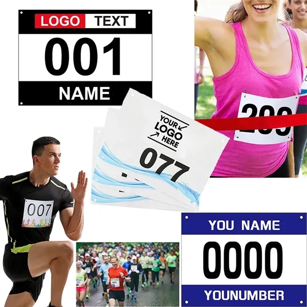 Marathon Running Bib Number for Competition Events - Marathon Running Bib Number for Competition Events - Image 0 of 5