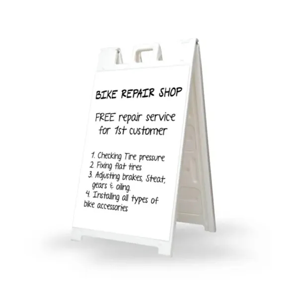 Economy Dry-Erase A-Frame - Economy Dry-Erase A-Frame - Image 1 of 3