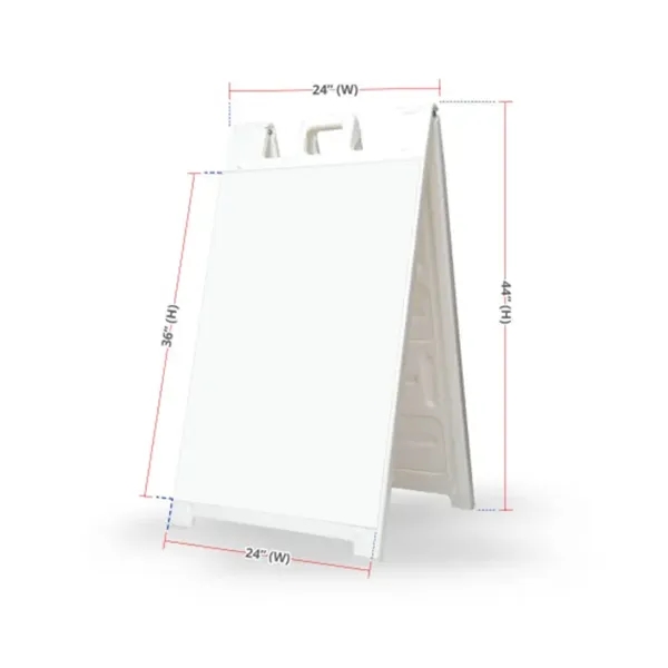 Economy Dry-Erase A-Frame - Economy Dry-Erase A-Frame - Image 3 of 3