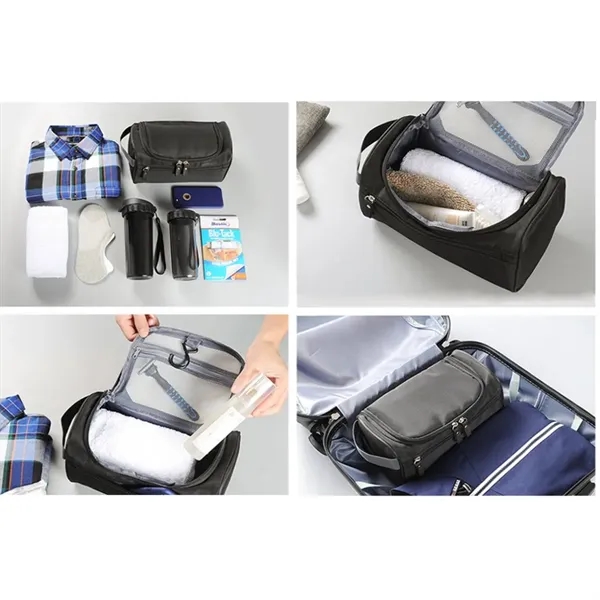 Portable Large Capacity Hang Toiletry Bag Travel Organizer - Portable Large Capacity Hang Toiletry Bag Travel Organizer - Image 2 of 6