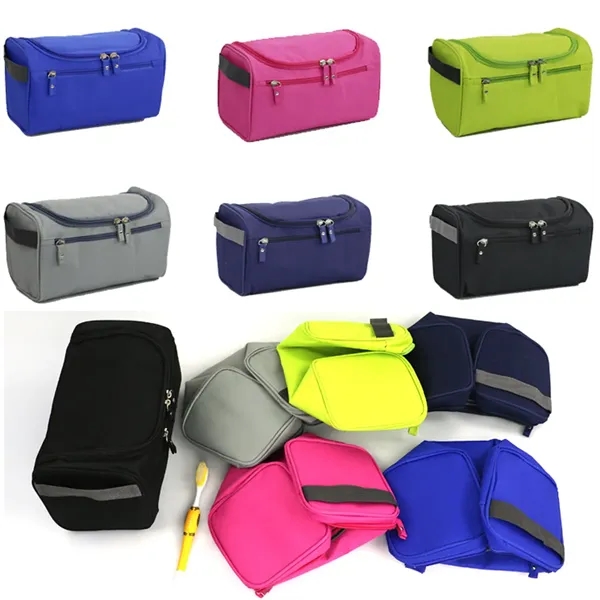 Portable Large Capacity Hang Toiletry Bag Travel Organizer - Portable Large Capacity Hang Toiletry Bag Travel Organizer - Image 6 of 6