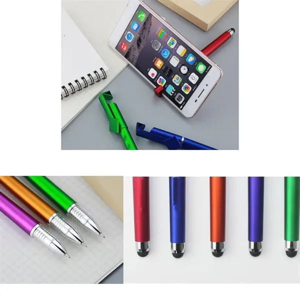 Multifunction Touch Screen Neutral Pen With A Phone Stand - Multifunction Touch Screen Neutral Pen With A Phone Stand - Image 2 of 2