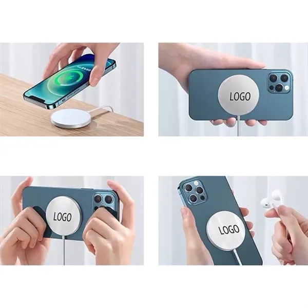 Magnetic 15-Watt Wireless Charger Pad - Magnetic 15-Watt Wireless Charger Pad - Image 1 of 2