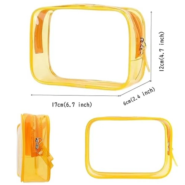 Clear Toiletry Bags - Clear Toiletry Bags - Image 1 of 3