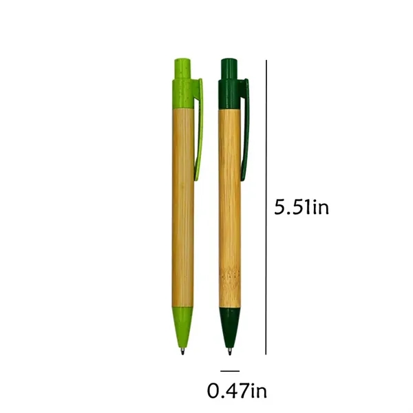 Custom action Bamboo Wheat Writer Ballpoint Neutral Pen - Custom action Bamboo Wheat Writer Ballpoint Neutral Pen - Image 1 of 2