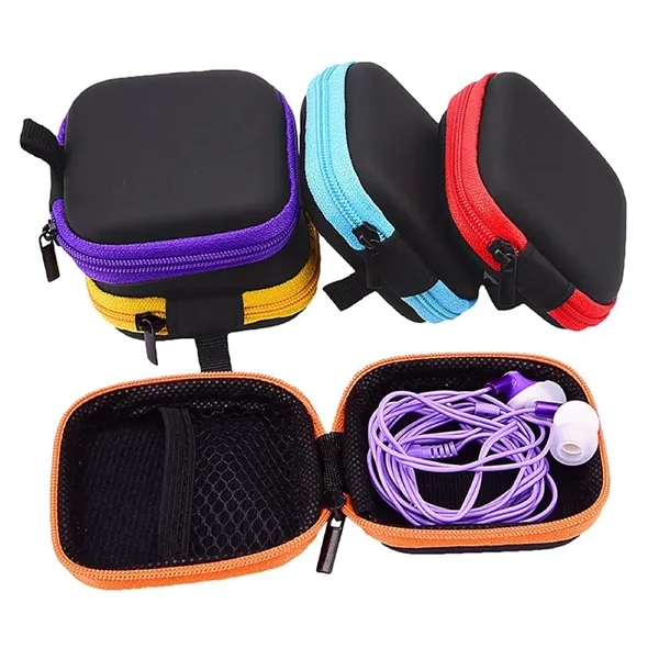 Portable Earphone Carrying Case - Portable Earphone Carrying Case - Image 0 of 2