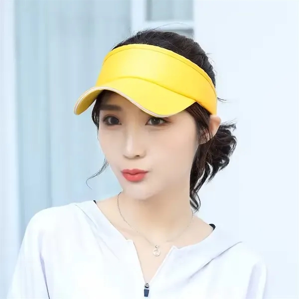 Outdoor Tennis Running Hat Women Mens Sun Visor Cap - Outdoor Tennis Running Hat Women Mens Sun Visor Cap - Image 1 of 14