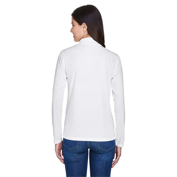 CORE365 Ladies' Pinnacle Performance Long-Sleeve Pique Polo - CORE365 Ladies' Pinnacle Performance Long-Sleeve Pique Polo - Image 19 of 58