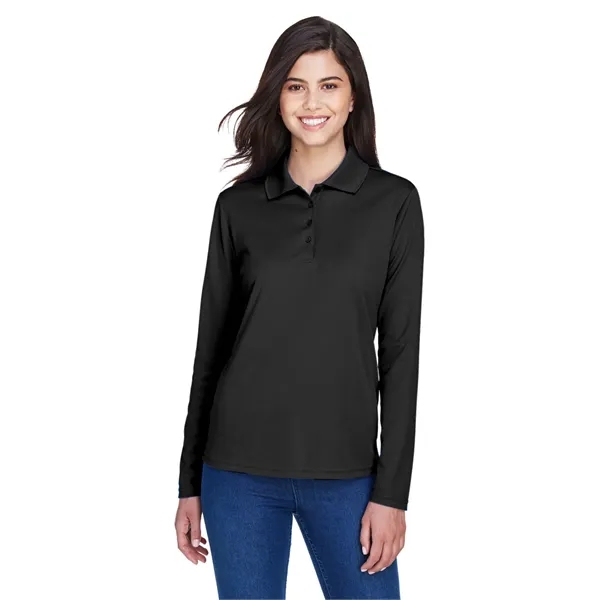 CORE365 Ladies' Pinnacle Performance Long-Sleeve Pique Polo - CORE365 Ladies' Pinnacle Performance Long-Sleeve Pique Polo - Image 20 of 58