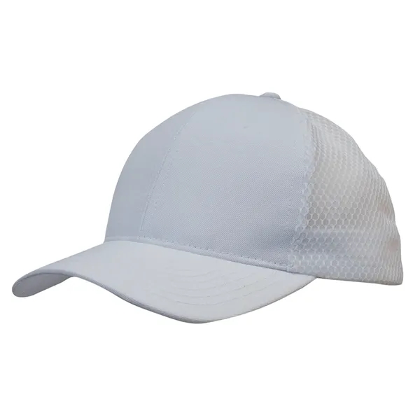 Breathable Poly Twill with Honeycomb Mesh - Breathable Poly Twill with Honeycomb Mesh - Image 4 of 10
