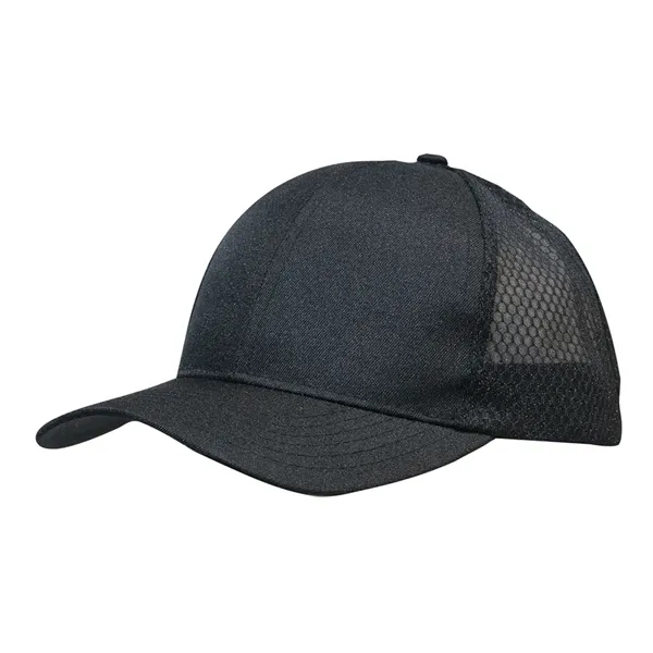 Breathable Poly Twill with Honeycomb Mesh - Breathable Poly Twill with Honeycomb Mesh - Image 8 of 10
