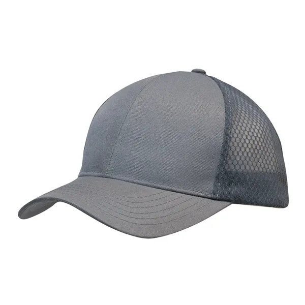 Breathable Poly Twill with Honeycomb Mesh - Breathable Poly Twill with Honeycomb Mesh - Image 9 of 10