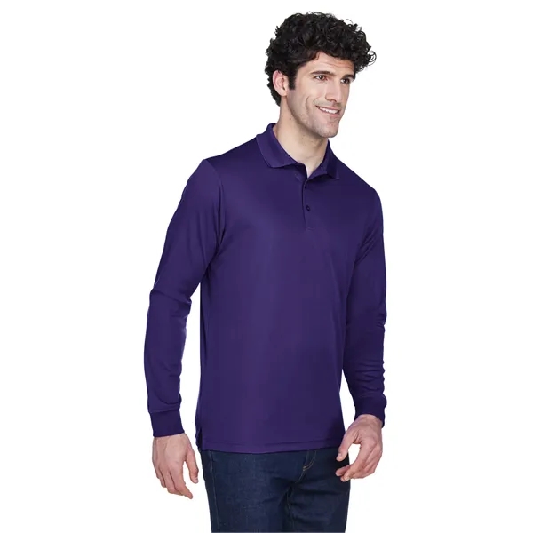 CORE365 Men's Pinnacle Performance Long-Sleeve Pique Polo - CORE365 Men's Pinnacle Performance Long-Sleeve Pique Polo - Image 21 of 49