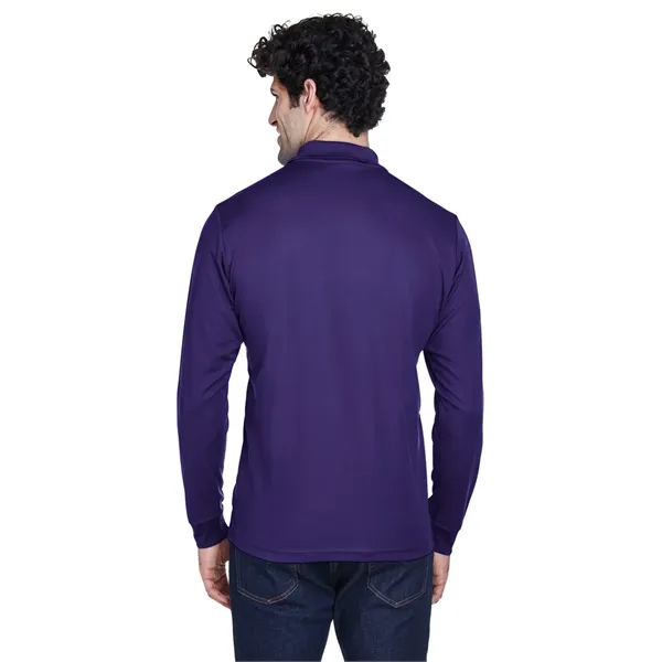 CORE365 Men's Pinnacle Performance Long-Sleeve Pique Polo - CORE365 Men's Pinnacle Performance Long-Sleeve Pique Polo - Image 3 of 49