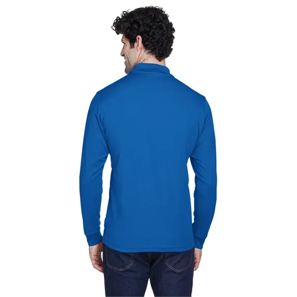 CORE365 Men's Pinnacle Performance Long-Sleeve Pique Polo - CORE365 Men's Pinnacle Performance Long-Sleeve Pique Polo - Image 5 of 49