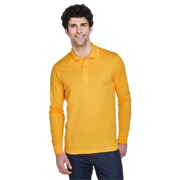 CORE365 Men's Pinnacle Performance Long-Sleeve Pique Polo - CORE365 Men's Pinnacle Performance Long-Sleeve Pique Polo - Image 6 of 49