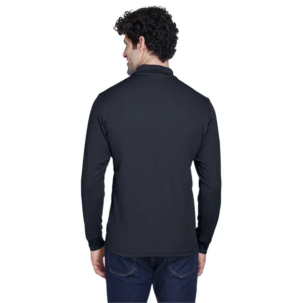 CORE365 Men's Pinnacle Performance Long-Sleeve Pique Polo - CORE365 Men's Pinnacle Performance Long-Sleeve Pique Polo - Image 9 of 49