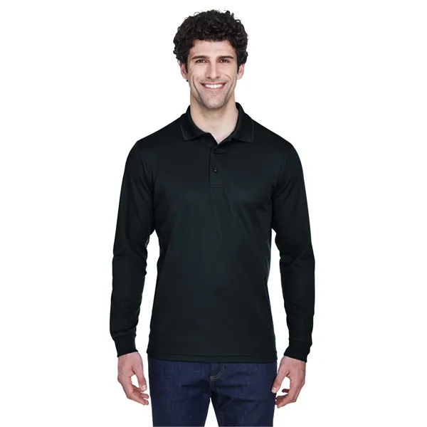 CORE365 Men's Pinnacle Performance Long-Sleeve Pique Polo - CORE365 Men's Pinnacle Performance Long-Sleeve Pique Polo - Image 14 of 49