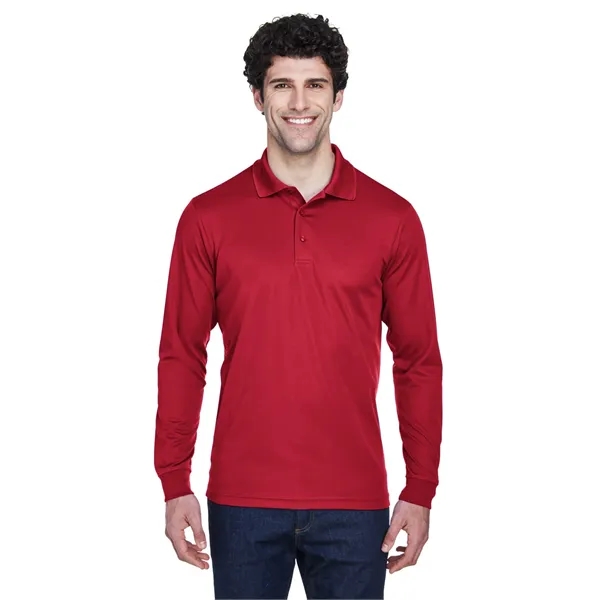 CORE365 Men's Pinnacle Performance Long-Sleeve Pique Polo - CORE365 Men's Pinnacle Performance Long-Sleeve Pique Polo - Image 18 of 49