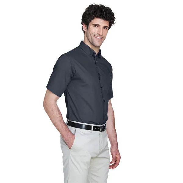 CORE365 Men's Optimum Short-Sleeve Twill Shirt - CORE365 Men's Optimum Short-Sleeve Twill Shirt - Image 8 of 19