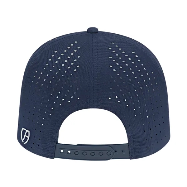 Perforated Performance Snap Back Cap - Perforated Performance Snap Back Cap - Image 5 of 6