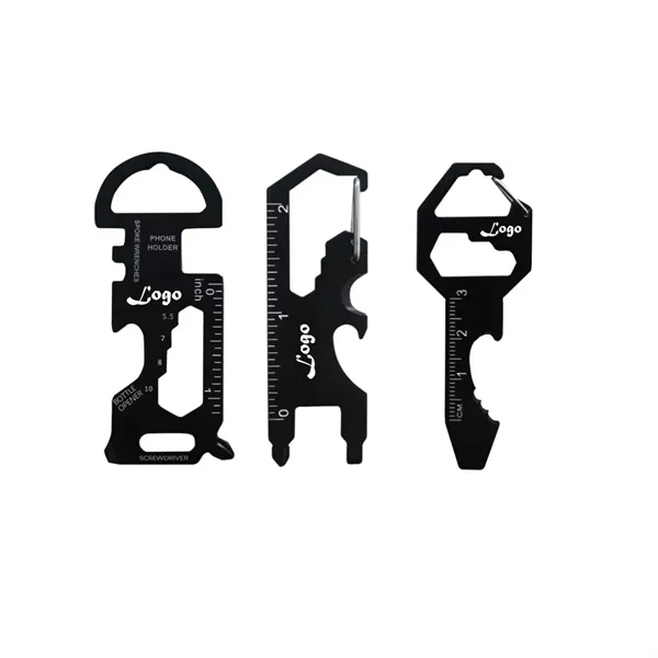6 In 1 Multi-tool Keychain - 6 In 1 Multi-tool Keychain - Image 0 of 3
