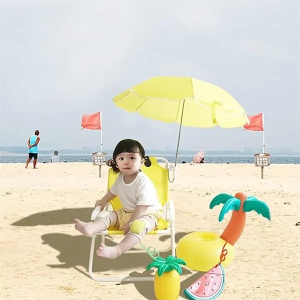 Baby Beach Chair With Umbrella - Baby Beach Chair With Umbrella - Image 1 of 7