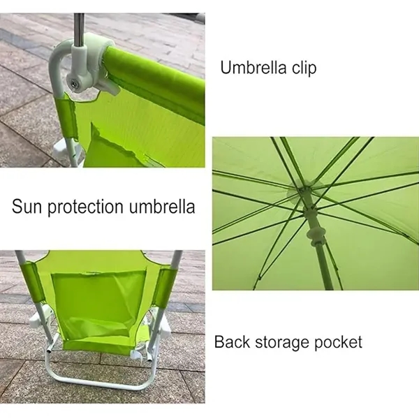 Baby Beach Chair With Umbrella - Baby Beach Chair With Umbrella - Image 5 of 7