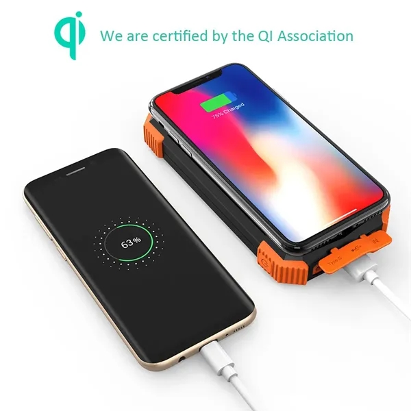 Solar Power Bank Fast Charging - Solar Power Bank Fast Charging - Image 1 of 7