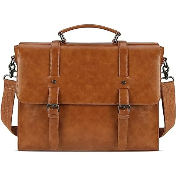 Laptop Briefcase Messenger Bag - Laptop Briefcase Messenger Bag - Image 4 of 5