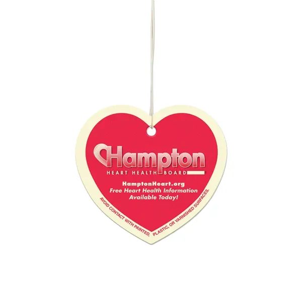 Heart Shaped Air Fresheners - Heart Shaped Air Fresheners - Image 0 of 1