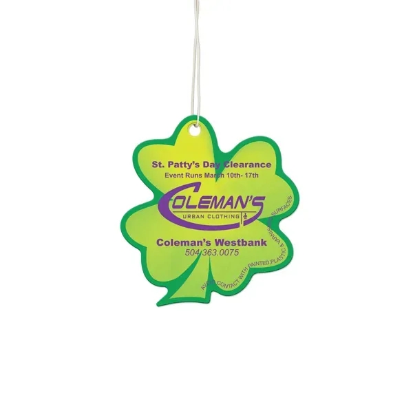 Shamrock Shaped Air Fresheners - Shamrock Shaped Air Fresheners - Image 0 of 1