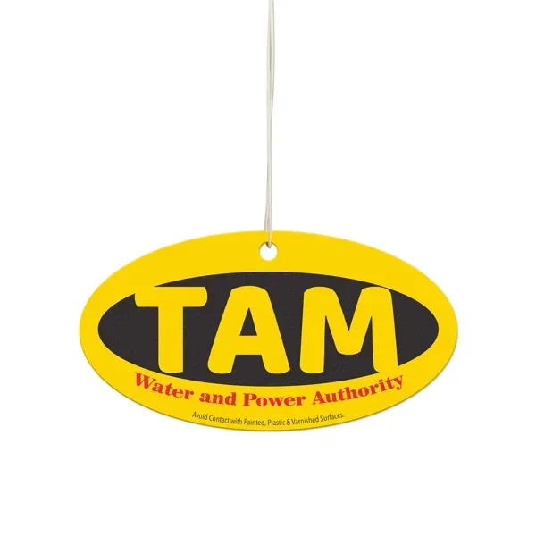 Longer Horizontal Oval Shaped Air Fresheners - Longer Horizontal Oval Shaped Air Fresheners - Image 0 of 1