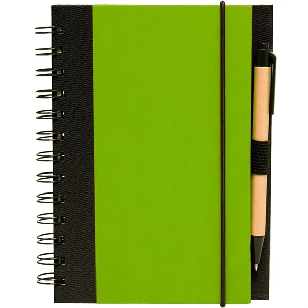 Eco Friendly Spiral Notebook with Pen Journal Diary - Eco Friendly Spiral Notebook with Pen Journal Diary - Image 1 of 5