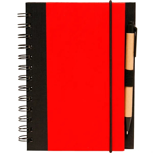 Eco Friendly Spiral Notebook with Pen Journal Diary - Eco Friendly Spiral Notebook with Pen Journal Diary - Image 2 of 5