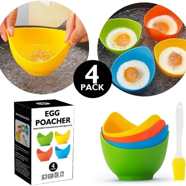 Silicone Egg Poacher Cup - Silicone Egg Poacher Cup - Image 4 of 4