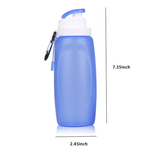 Collapsible Silicone Leakproof Portable Water Bottle - Collapsible Silicone Leakproof Portable Water Bottle - Image 1 of 4