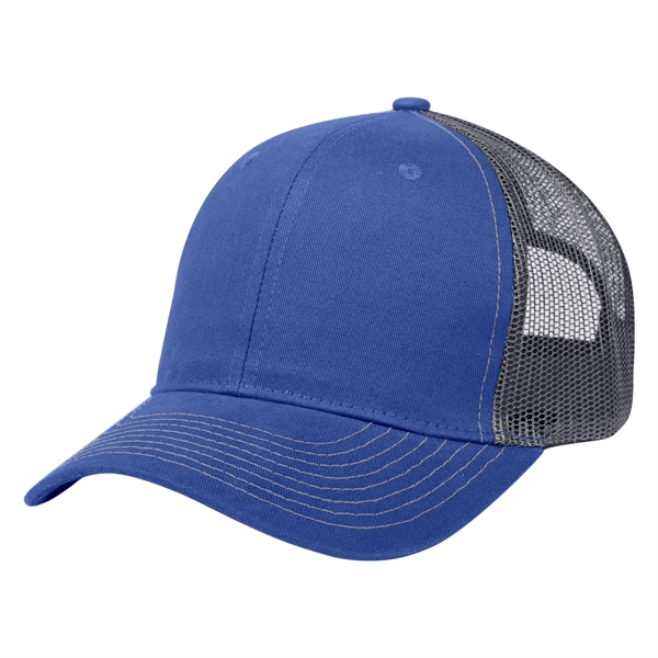 Cotton Twill Mesh Back Cap - Cotton Twill Mesh Back Cap - Image 34 of 48
