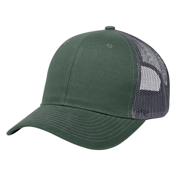 Cotton Twill Mesh Back Cap - Cotton Twill Mesh Back Cap - Image 40 of 48