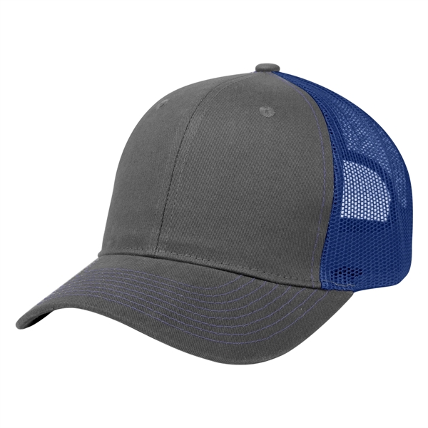 Cotton Twill Mesh Back Cap - Cotton Twill Mesh Back Cap - Image 42 of 48