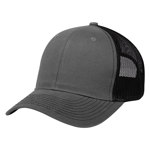 Cotton Twill Mesh Back Cap - Cotton Twill Mesh Back Cap - Image 47 of 48