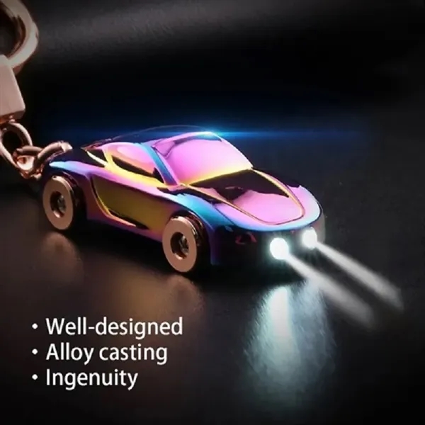 Creative Car Led Flashlight Keychain - Creative Car Led Flashlight Keychain - Image 3 of 3