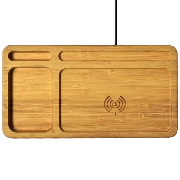 Wood Wireless Charging Station - Wood Wireless Charging Station - Image 1 of 3