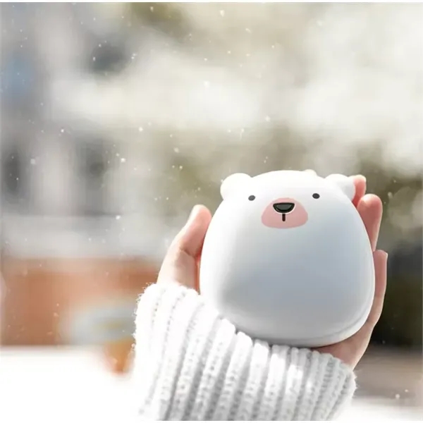 Cute Portable 4000mAh Power Bank Hand Warmer - Cute Portable 4000mAh Power Bank Hand Warmer - Image 1 of 3