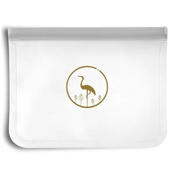 Eco-Friendly Large Reusable PEVA Lunch Pouch Bag - Eco-Friendly Large Reusable PEVA Lunch Pouch Bag - Image 0 of 1