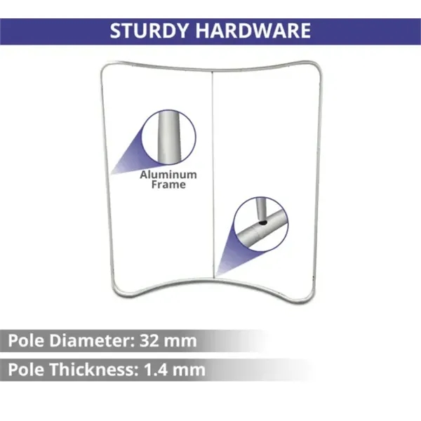 Curve Pillowcase backdrop -double side Package (10' x 8') - Curve Pillowcase backdrop -double side Package (10' x 8') - Image 1 of 2